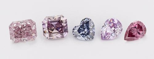 Diamonds shown are between 0.5-1.5 ct. Copyright Aurora Gems Inc. Image courtesy of Robert Weldon.