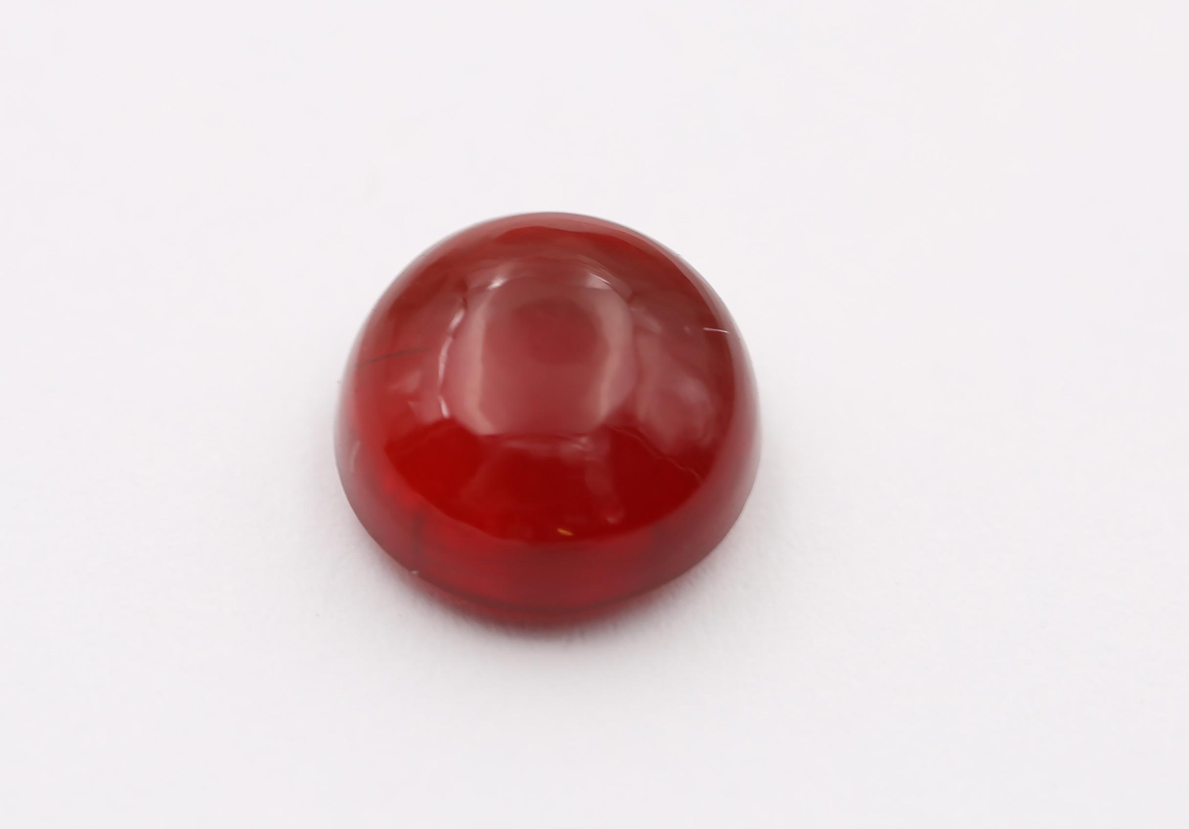Why Are Some Gemstones Associated with Bad Luck? - - Red Orange Fire Opal Gem A Blog