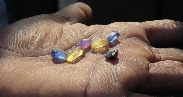Ancient Sapphires and Adventures in Ceylon - - River Mining