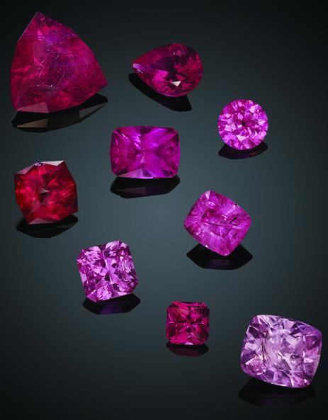 Pink rubies on sale