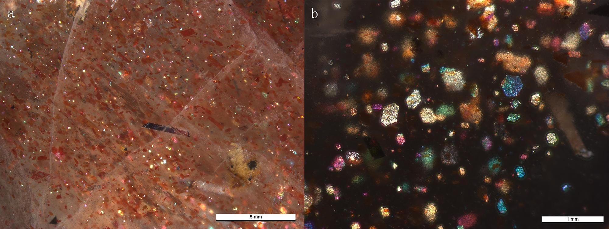 Journal Digest: Delve into the Colours of Rainbow Lattice Sunstone - - Fig 3 Blog