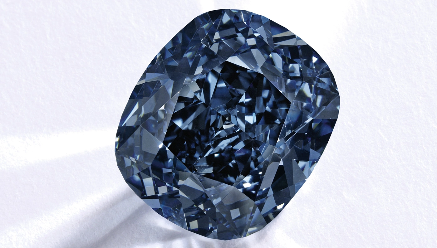 The Largest Blue Diamonds that Gemmologists Should Know - - Blue Moon of Josephine