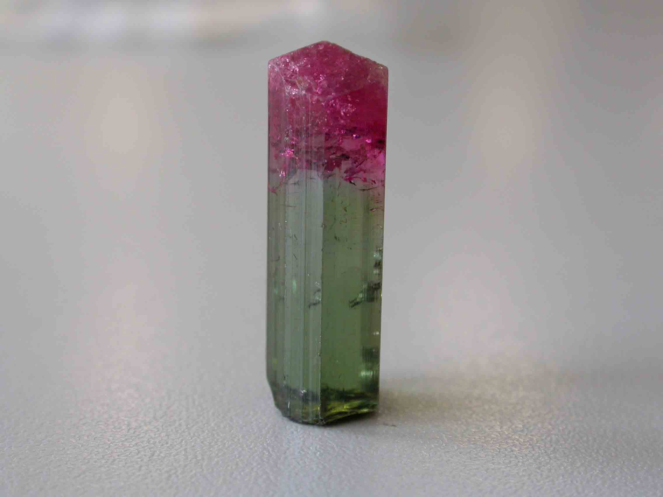 Buying Guide: What Are the Different Types of Tourmaline? - - Tourmaline Crystal BiColour 6633 PD