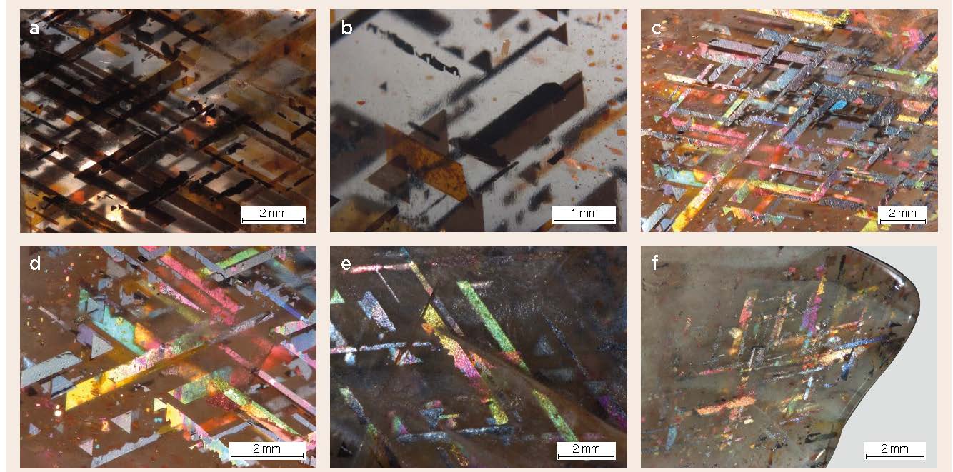 Journal Digest: Delve into the Colours of Rainbow Lattice Sunstone - - fig 4 sunstone