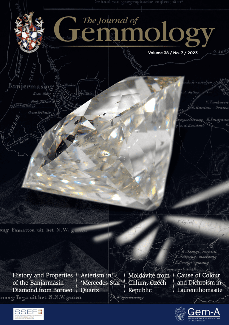 The Journal of Gemmology - The Journal of Gemmology - 2023 38 7