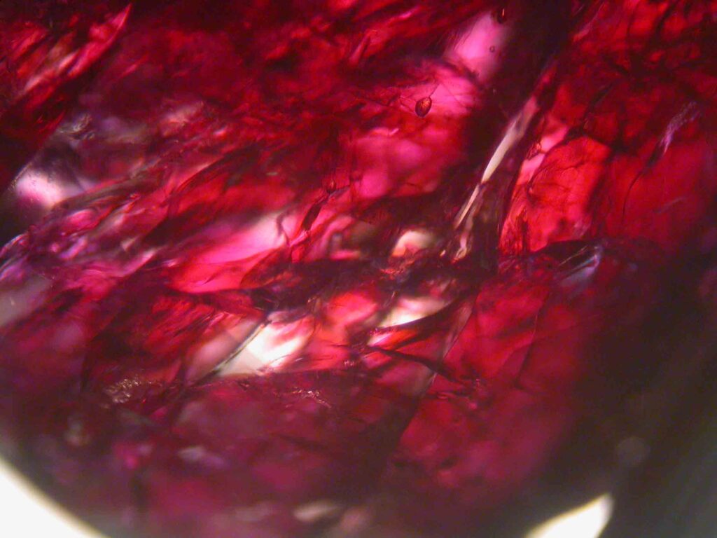 Corundum-Ruby-Treated-Dyed (Concentrations of Colour) 