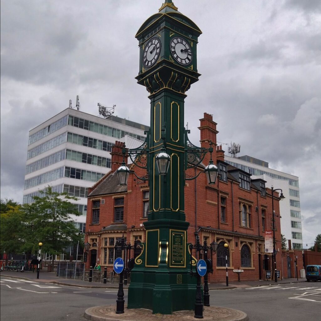 Chamberlain Clock, an iconic landmark in Birmingham Jewellery Quarter, came about in 1903 as a commemoration of Joseph Chamberlain, an MP for the area in the 1900s.