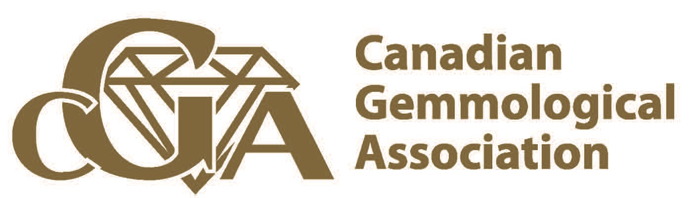 Canadian Gemmological Association logo white