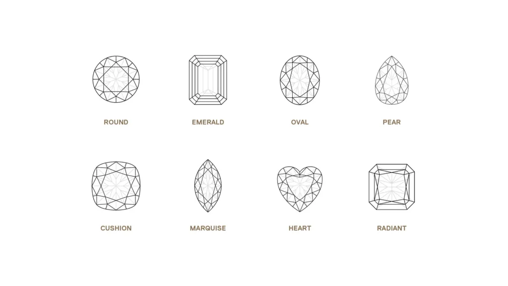 A guide to diamond cuts and diamond shapes courtesy of British luxury jeweller, Graff. 