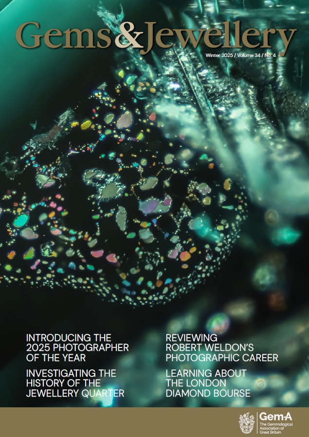 Gems Jewellery winter 2025 cover